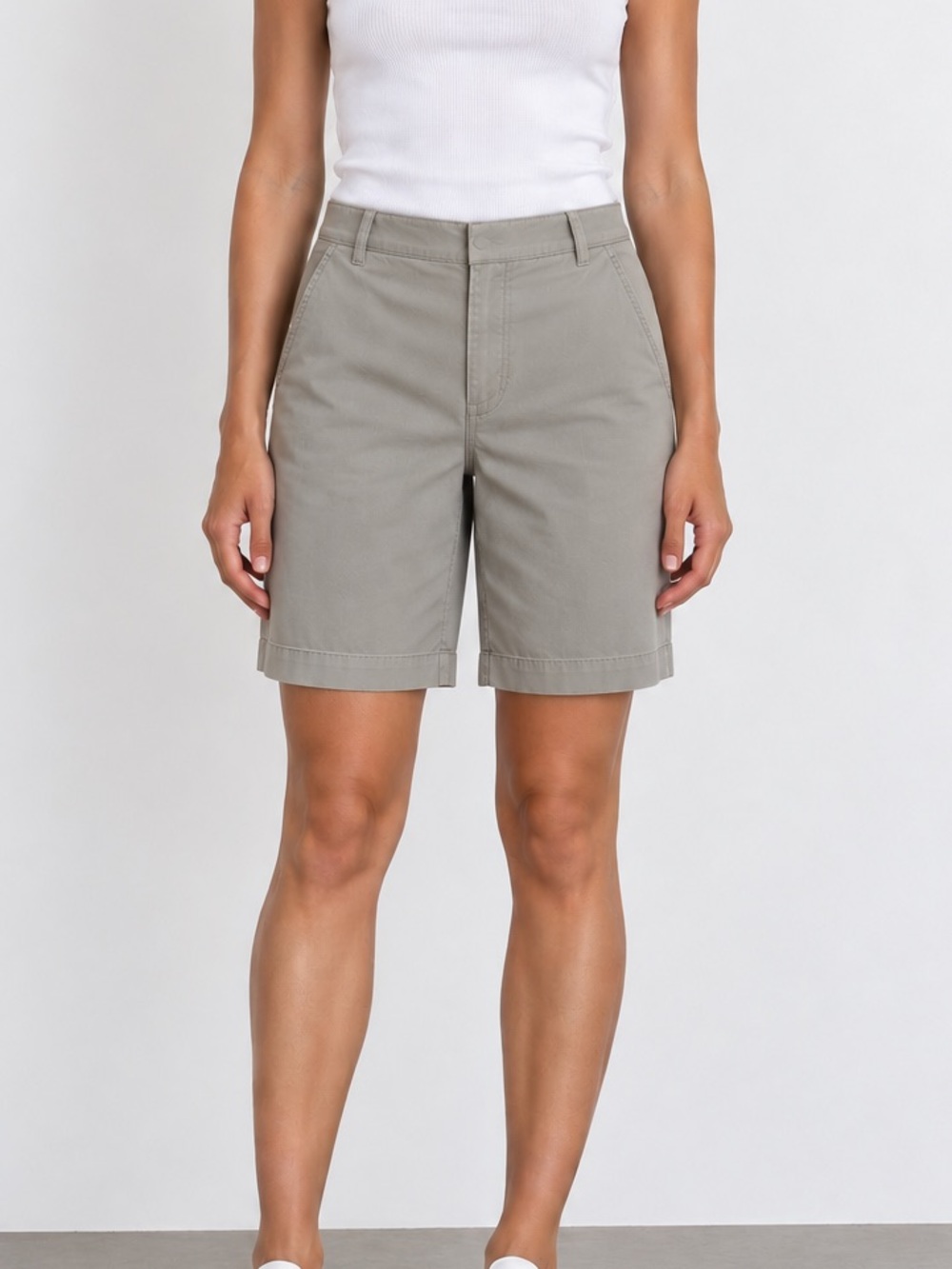 Tommy Bahama Khaki Mid Rise Cargo Shorts 6